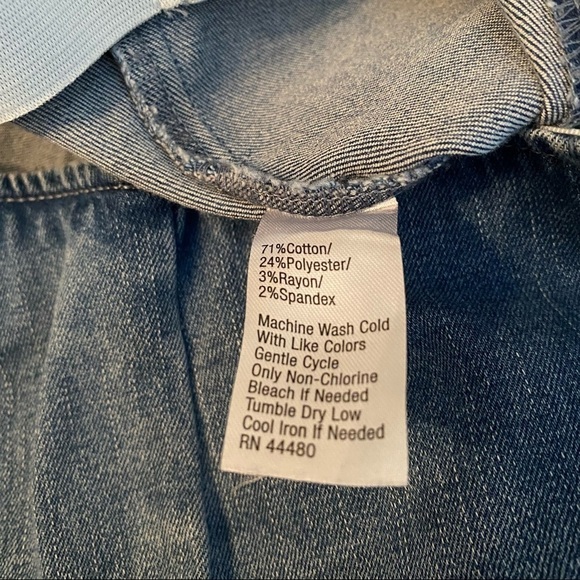 Wonderly Flare Fray Hem Pull On Jeans - L - Picture 4 of 11